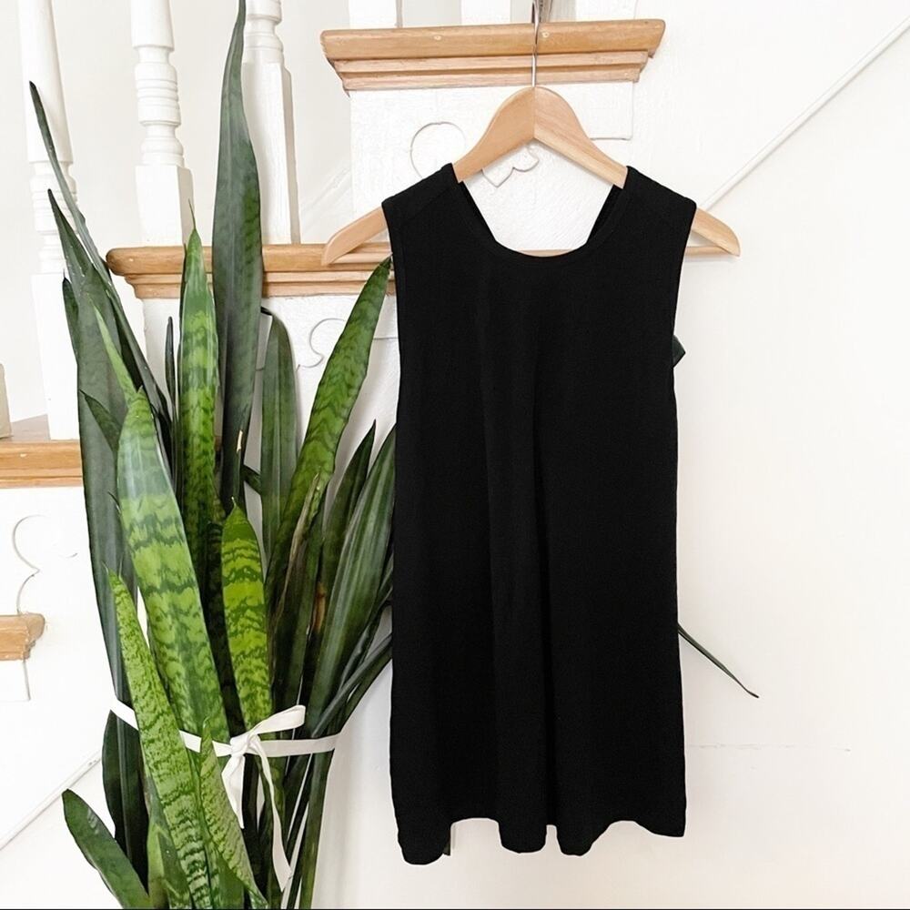 KAL RIEMAN  criss cross back sleeveless tank top S